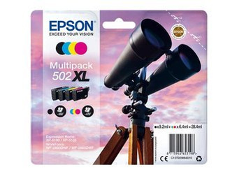 Originální inkousty Epson 502XL [C13T02W64010] [CMYK] [Sada]