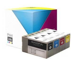 Sada kompatibilních inkoustů Epson SJIC22 [CMYK] od Print.ink