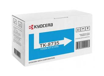 Originální toner Kyocera TK-8735C [1T02XNCNL0] [Modrý]