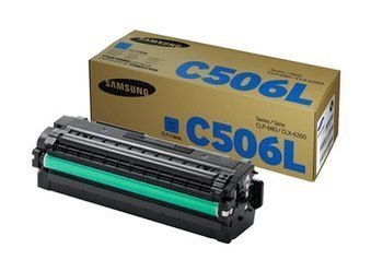 Originální toner Samsung CLT-C506L [SU038A] [Modrý]