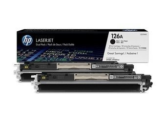Originální toner HP 126A [CE310AD] [Černý] [Dva kusy]