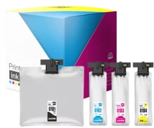 Sada kompatibilních inkoustů Epson T01DP XXL [CMYK] od Print.ink