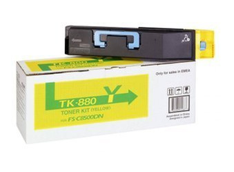 Originální toner Kyocera TK-880Y [1T02KAANL0] [Žlutý]