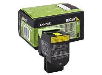 Originální toner Lexmark 802SY [80C2SY0] [Žlutý]