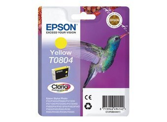 Originální inkoust Epson T0804 [C13T08044011] [Žlutý]