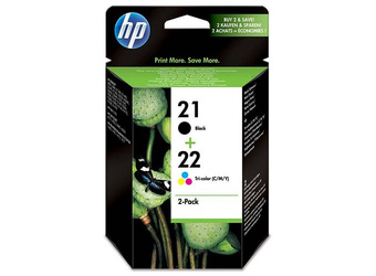 Originální inkousty HP 21XL + 22XL [SD367AE] [CMYK] [Sada]