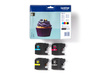 Originální inkousty Brother LC123VALBP [CMYK] [Sada]