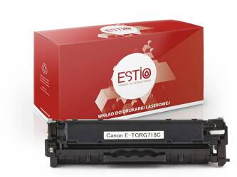 Kompatibilní toner Canon 718C [CRG718C] [2661B002] [Modrý] od Estio