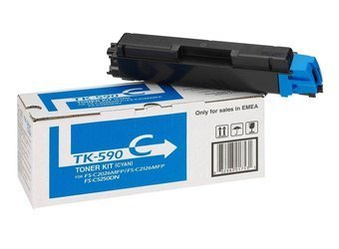 Originální toner Kyocera TK-590C [1T02KVCNL0] [Modrý]