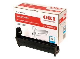 Originální fotocitlivý válec OKI 43381723 [Modrý]