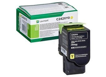 Originální toner Lexmark C242XY0 [Žlutý]