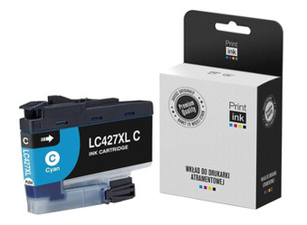 Kompatibilní inkoust Brother LC427XL C [Modrý] od Print.ink