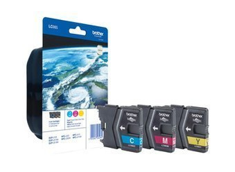 Originální inkousty Brother LC985RBWBP [CMY] [Tři kusy]