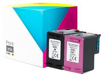 Sada kompatibilních inkoustů HP 62XL [CMYK] od Print.ink