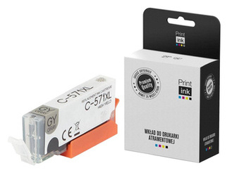 Kompatibilní inkoust Canon CLI-571GY [0389C001] [Šedá] od Print.ink