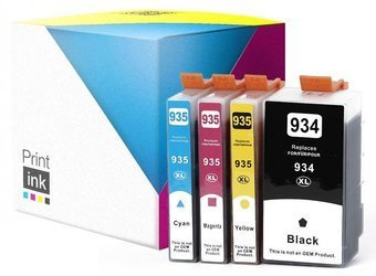 Sada kompatibilních inkoustů HP 934XL + 935XL [X4E14AE] [CMYK] od Print.ink