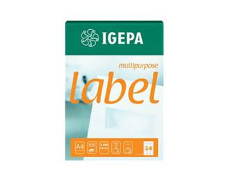 Samolepicí etikety Igepa 70 x 35 100 listů