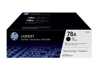 Originální toner HP 78A [CE278AD] [Černý] [Dva kusy]