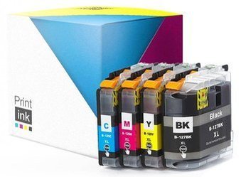 Sada kompatibilních inkoustů Brother LC127XLVALBP [CMYK] od Print.ink