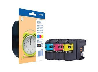 Originální inkousty Brother LC125XLRBWBP [CMY] [Tři kusy]