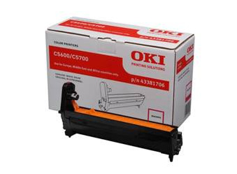 Originální fotocitlivý válec OKI 43381706 [Magenta]