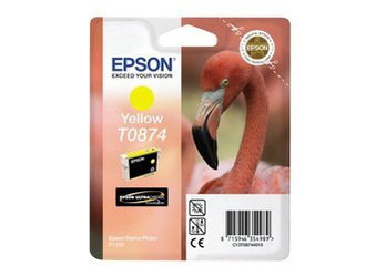 Originální inkoust Epson T0874 [C13T08744010] [Žlutý]