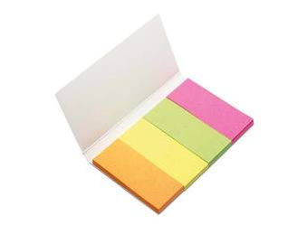 Papírové indexovací záložky Grand 4 barvy 20x50mm