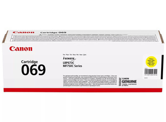 Originální toner Canon 069 [5091C002] [Žlutý]