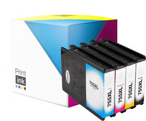 Sada kompatibilních inkoustů Epson T755P XL [CMYK] od Print.ink