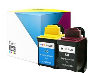 Sada kompatibilních inkoustů Lexmark 50 + 60 [CMYK] od Print.ink