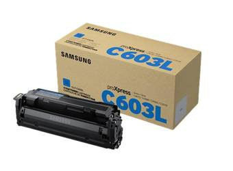Originální toner Samsung CLT-C603L [SU080A] [Modrý]
