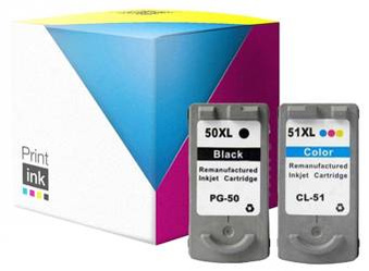 Sada kompatibilních inkoustů Canon PG-50 + CL-51 [CMYK] od Print.ink