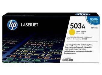 Originální toner HP 503A [Q7582A] [Žlutý]