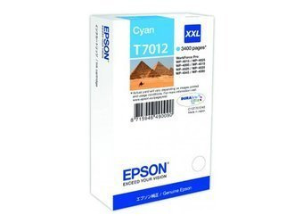Originální inkoust Epson T7012 XXL [C13T70124010] [Modrý]
