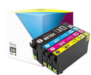 Sada kompatibilních inkoustů Epson 407 [CMYK] od Print.ink