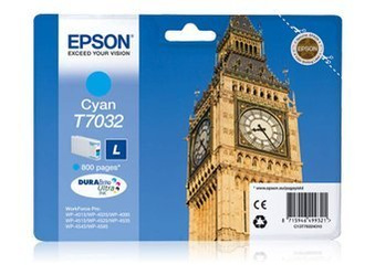 Originální inkoust Epson T7032 L [C13T70324010] [Modrý]