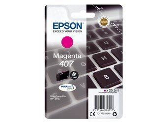 Originální inkoust Epson 407 [C13T07U340] [Magenta]