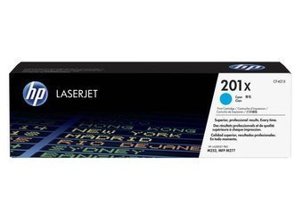 Originální toner HP 201X [CF401X] [Modrý]