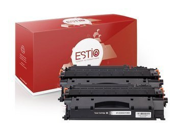 Kompatibilní toner HP 05X [CE505XD] [Černý] [Dva kusy] od Estio