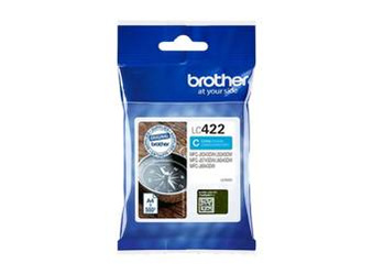 Originální inkoust Brother LC422C [Modrý]