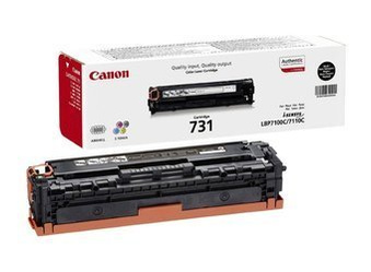 Originální toner Canon 731BK [CRG731BK] [6272B002] [Černý]