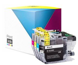 Sada kompatibilních inkoustů Brother LC422XLVAL [CMYK] od Print.ink