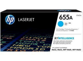 Originální toner HP 655A [CF451A] [Modrý]