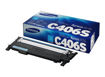 Originální toner Samsung CLT-C406S [ST984A] [Modrý]
