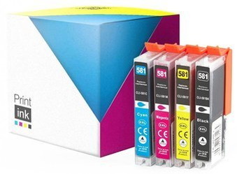 Sada kompatibilních inkoustů Canon CLI-581XXL [CMYK] od Print.ink