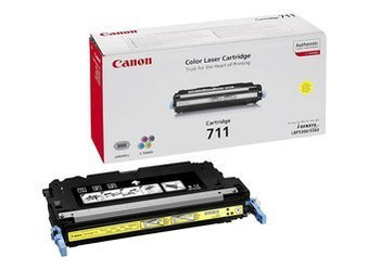Originální toner Canon 711Y [CRG711Y] [1657B002] [Žlutý]