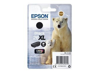 Originální inkoust Epson 26XL [T2621] [C13T26214012] [Černý]