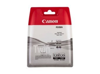Originální inkoust Canon PGI-520BK [2932B019] [Černý] [Dva kusy]
