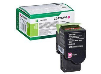 Originální toner Lexmark C242XM0 [Magenta]