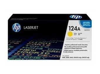 Originální toner HP 124A [Q6002A] [Žlutý]